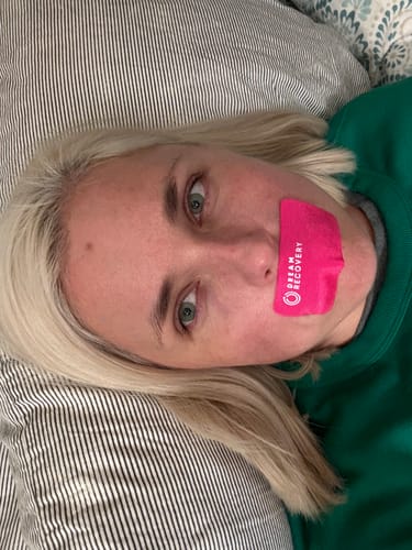 Customer photo review of Dream Mouth Tape