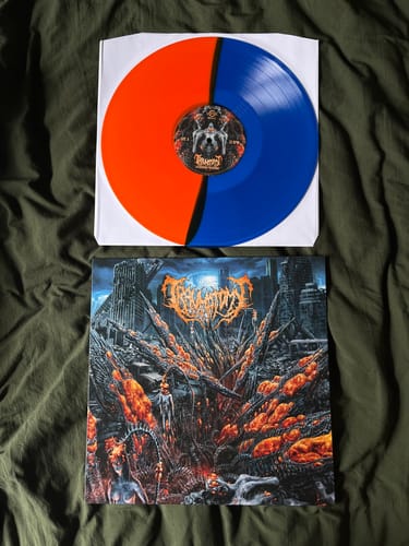 Customer photo review of Traumatomy - Extirpation Paradigms (Vinyl)