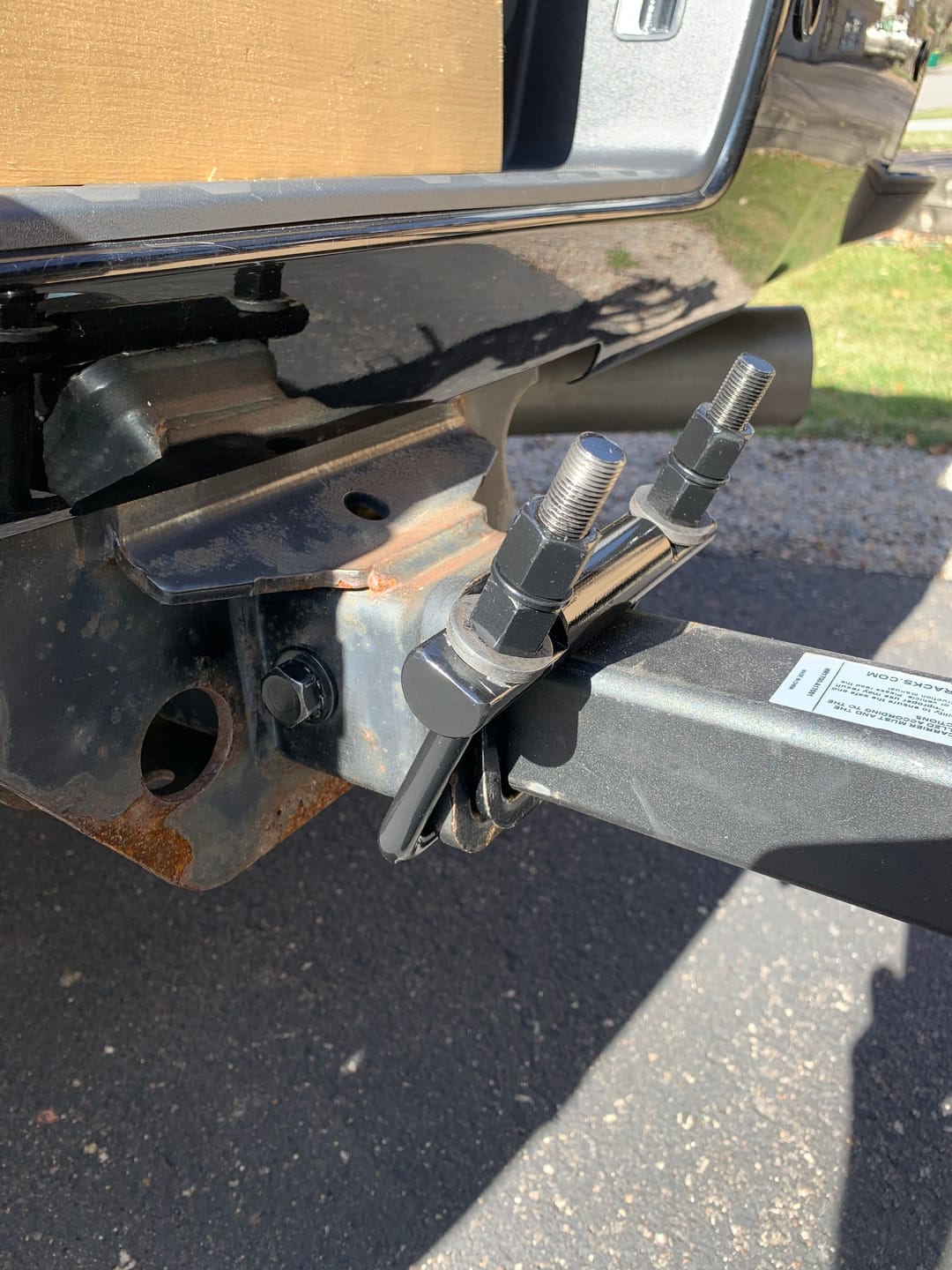 Customer photo review of 1/2 Inch Diameter U-Bolts - Square