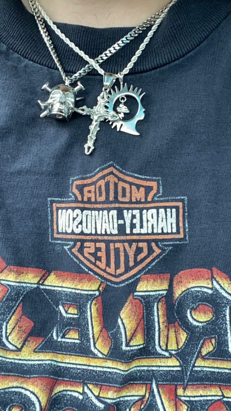 Customer photo review of CRUCIFIX CROSS PENDANT