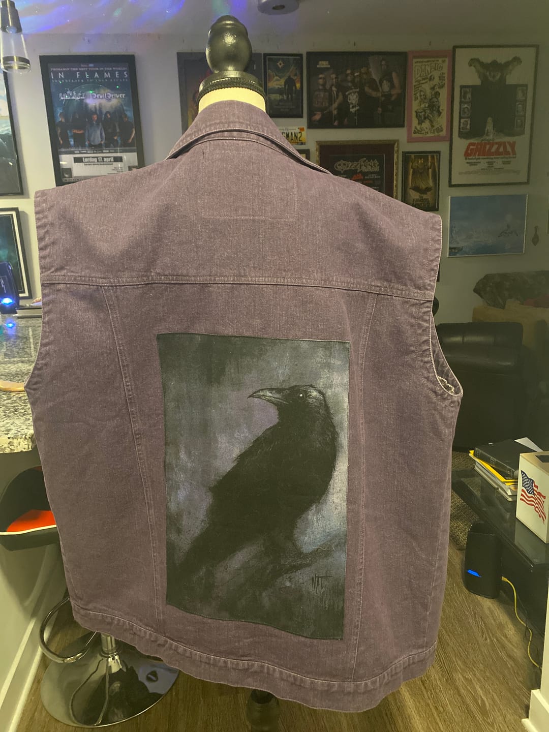 Customer photo review of The Altars Of Redness - Vest