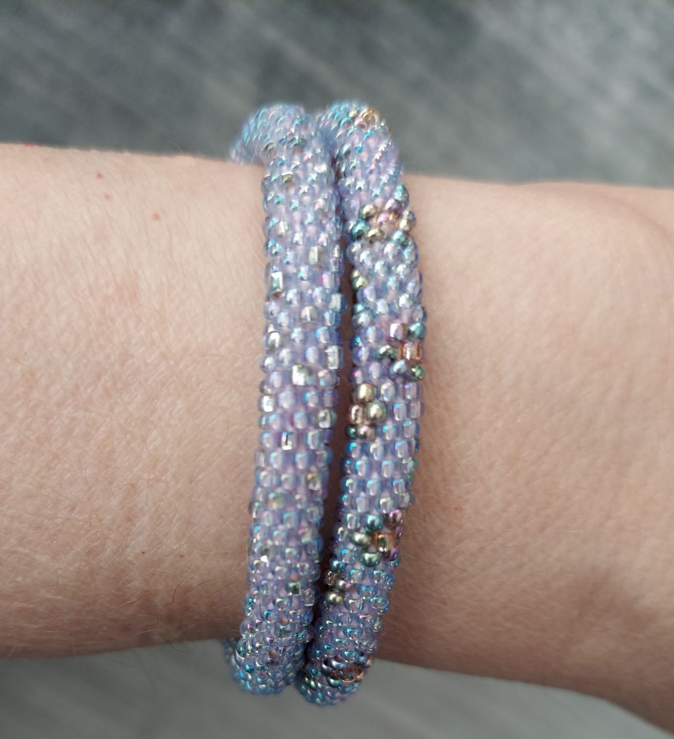 Customer photo review of Lavender Floret Solid