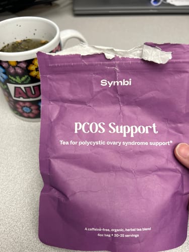 Customer photo review of PCOS Support Tea