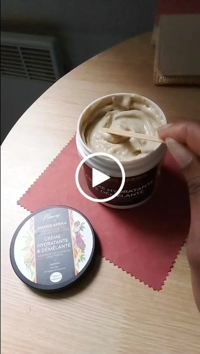 Customer video review of Crème hydratante et démêlante  2 en 1  - MANGO AFRIKA