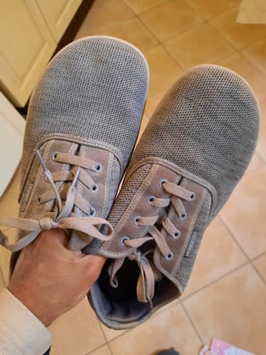 Customer photo review of Barefoot Shoes - Yarrow