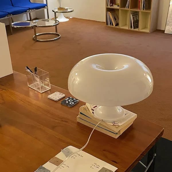 Customer photo review of Mandarin Dream Table Lamp