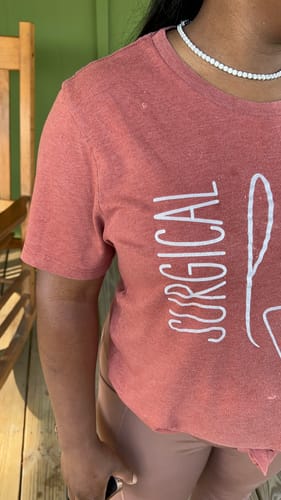 Customer photo review of 5MM Moissanite Tennis Chain 14K Gold