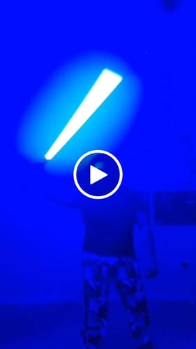 Customer video review of Ani III The Chosen hero saber
