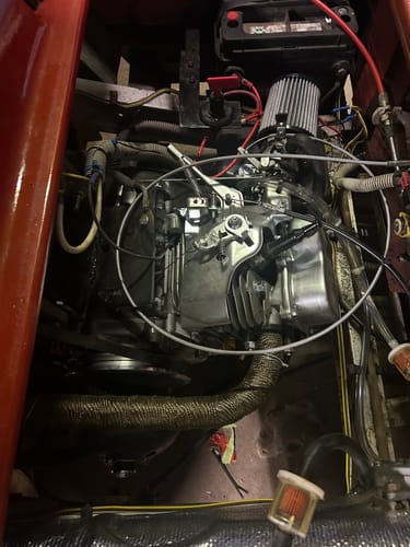 Customer photo review of Predator 420cc Install Kit for 1986 - 1996 Club Car DS