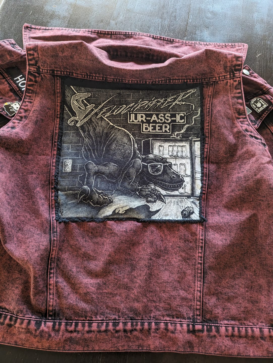 Customer photo review of The Altars Of Redness - Vest