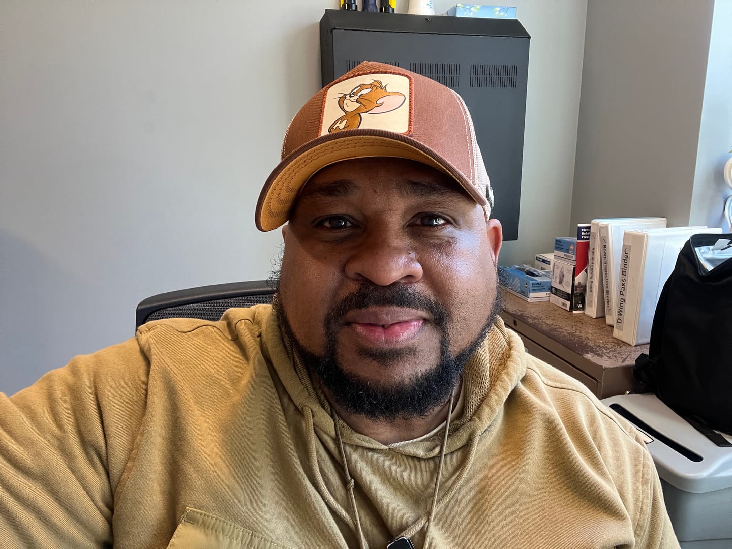 Customer photo review of OVERLORD X Tom & Jerry: Jerry Trucker Cap