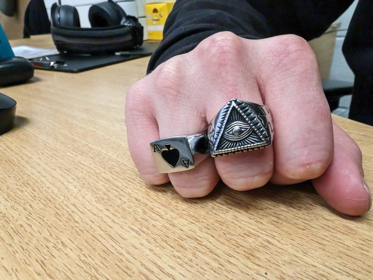 Customer photo review of Ace of Spades.