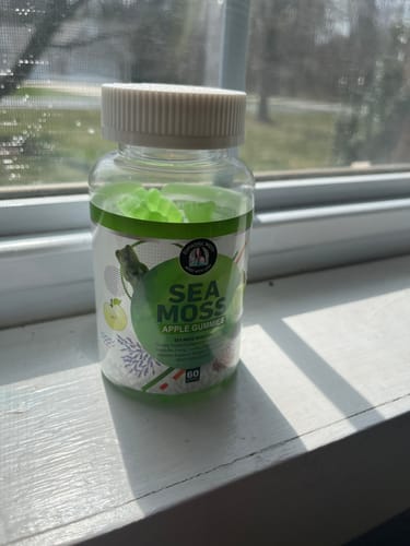 Customer photo review of Apple Vegan Sea Moss Gummies