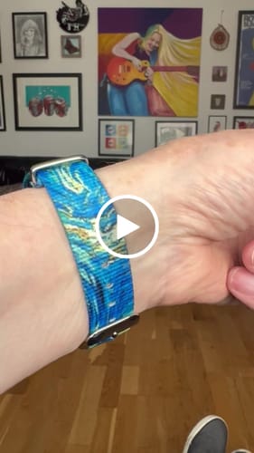 Customer video review of Van Gogh's Starry Night Watch