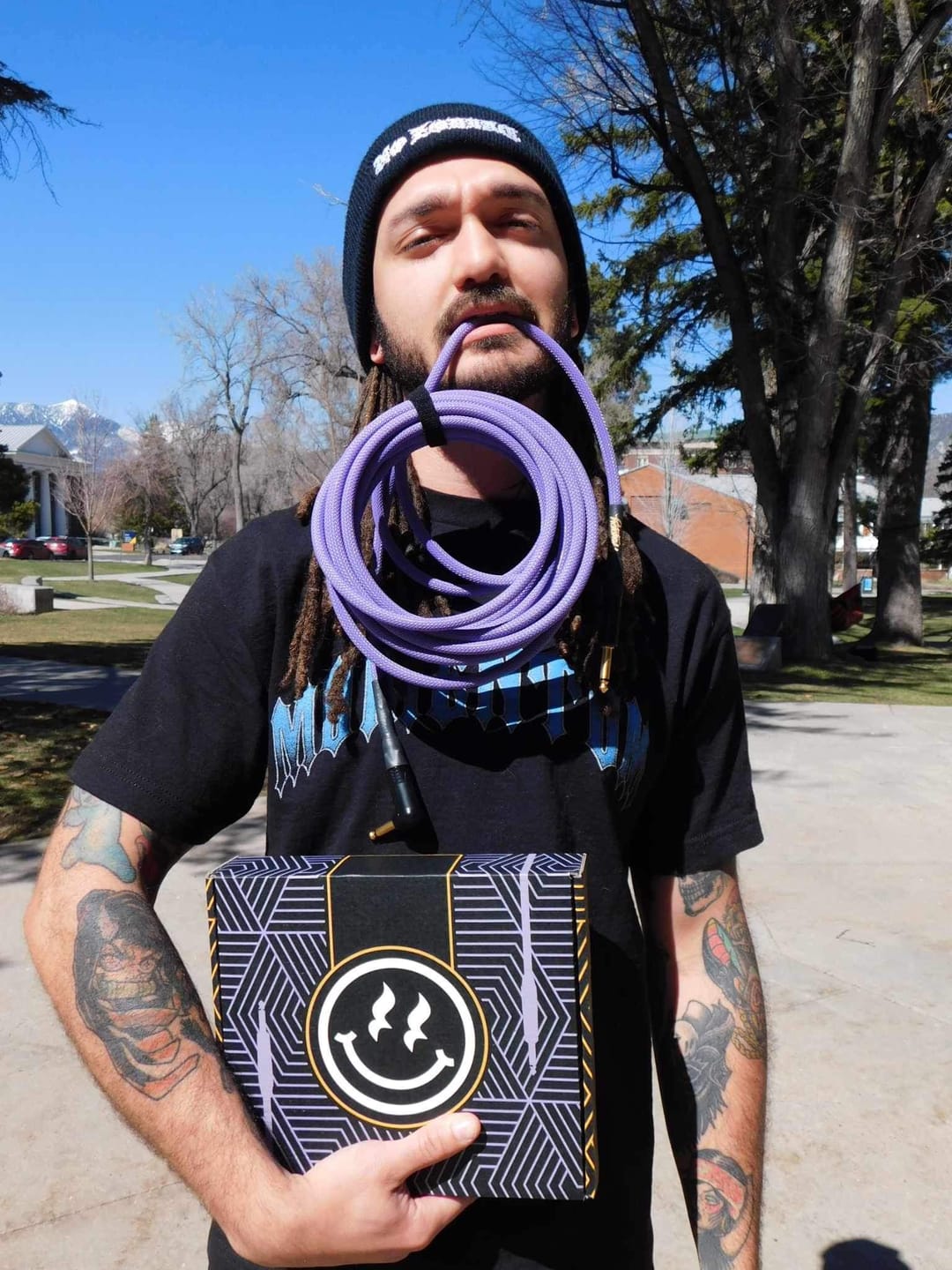Customer photo review of The Player's Pick Podcast Instrument Cable