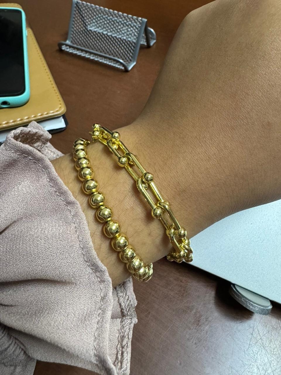 Customer photo review of Pulsera Tifany