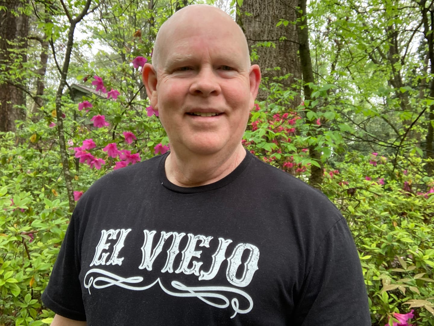 Customer photo review of The Original El Viejo Old School Tee