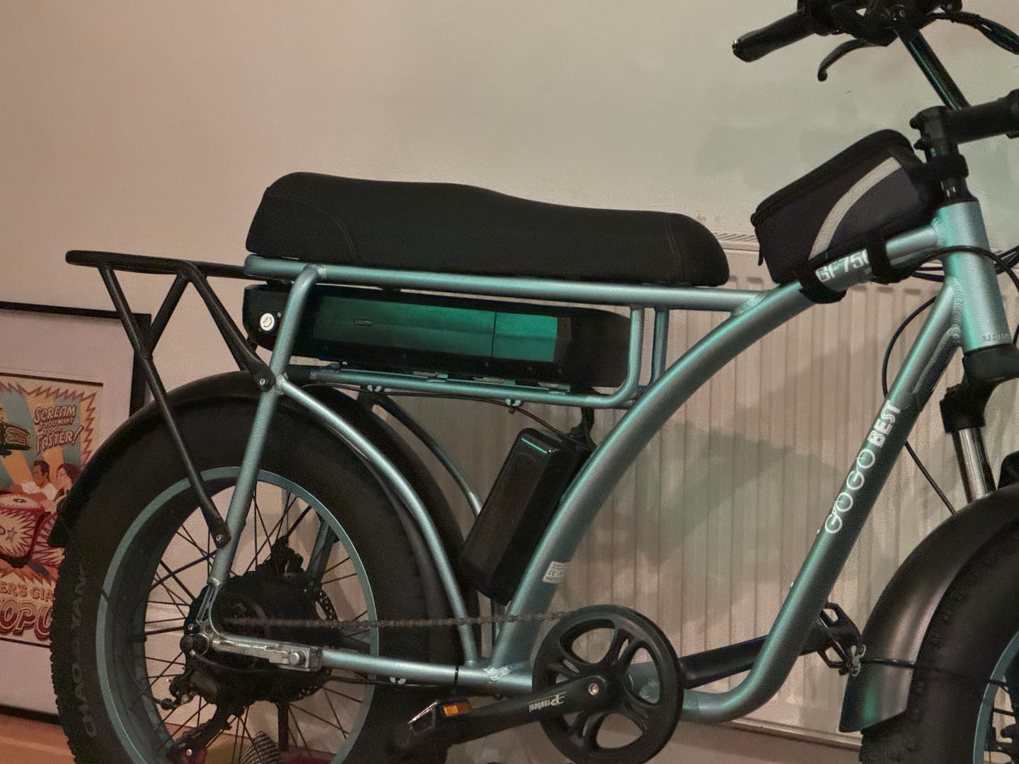 Customer photo review of GOGOBEST Bicycle Li-Battery for Ebikes