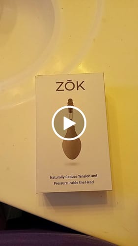 Customer video review of ZŌK - Naturally Reduce Pressure and Tension Inside the Head