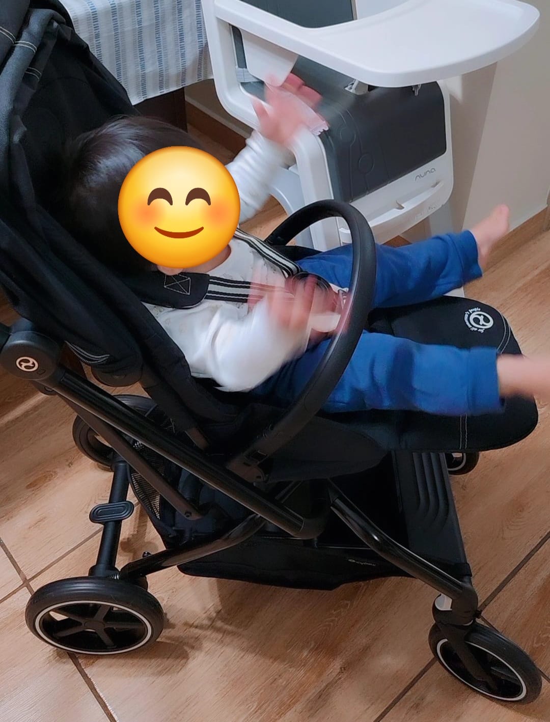 Customer photo review of Coche de paseo Eezy S Twist Plus 2 360º
