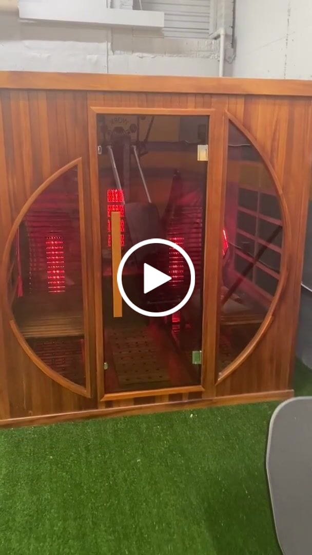 Customer video review of SAUNASNET® Indoor Sauna Room with Recliner（Best Seller）Far Infrared 01