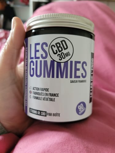 Customer photo review of Gummies Premium CBD - 2700MG
