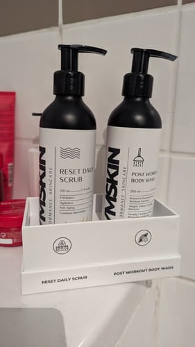 Customer photo review of THE ULTIMATE SHOWER SET