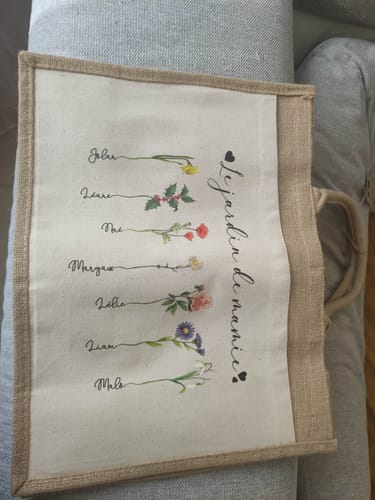 Customer photo review of Le jardin de mamie - Grands-parents-Sac