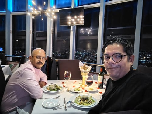 Customer photo review of Cena Romántica