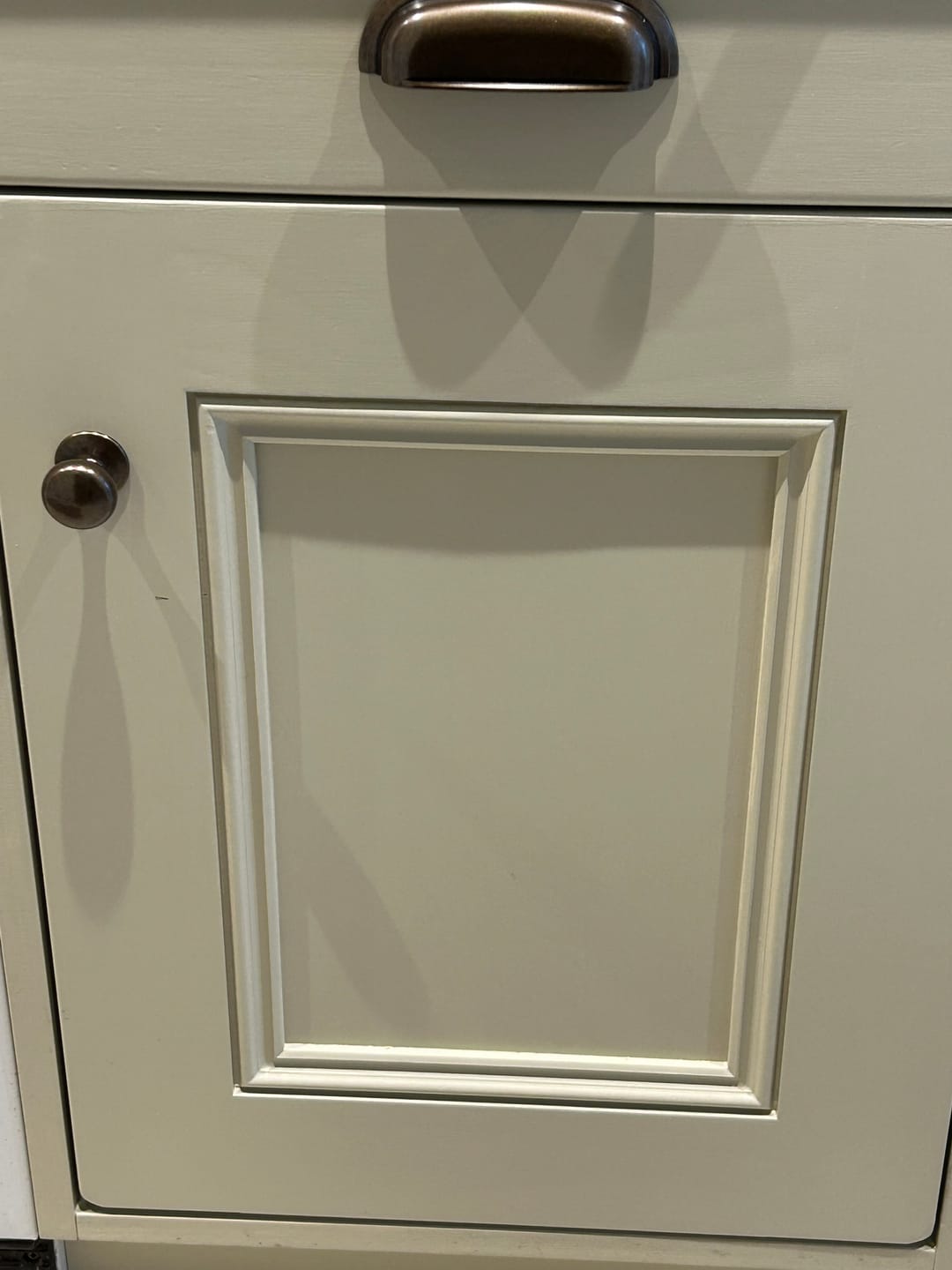 Customer photo review of Hampton Old Brass Cupboard Handles