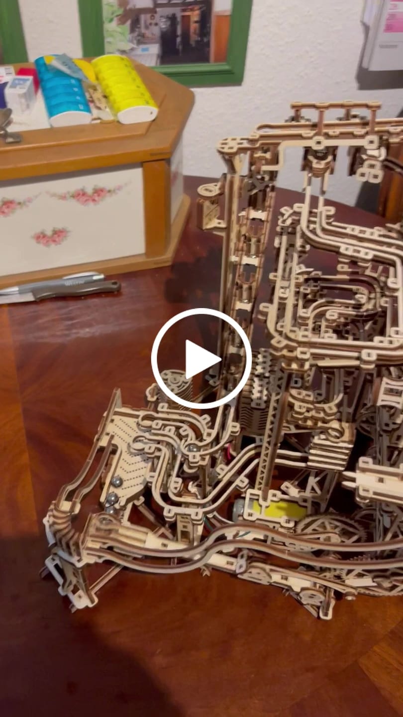 Customer video review of Spiral Marble Run