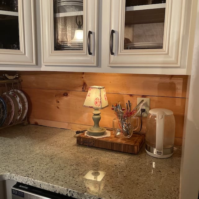 Customer photo review of Personalized Double-sided Walnut and Cherry End Grain Cutting Board