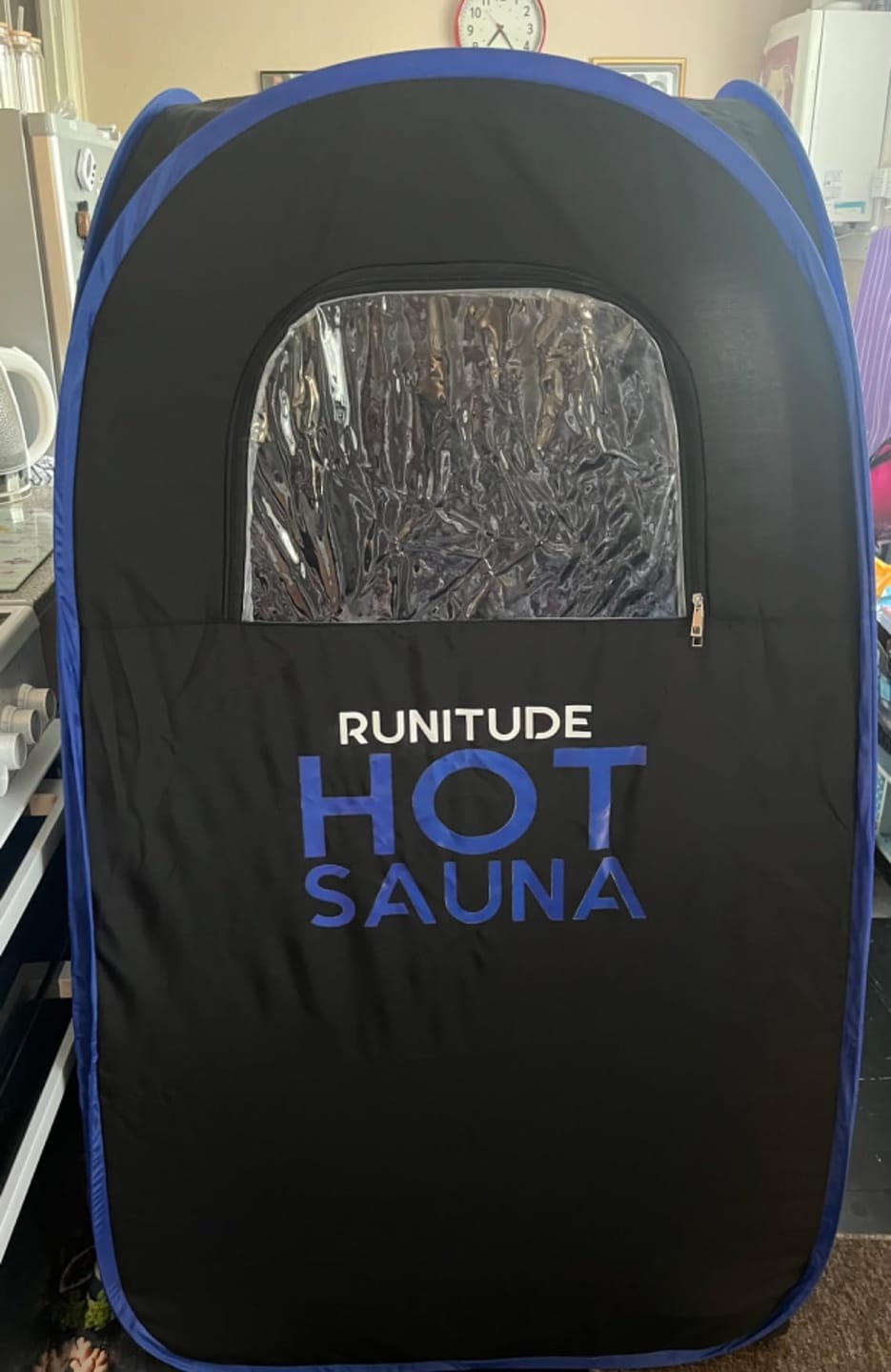 Customer photo review of Runitude Portable Sauna Tent