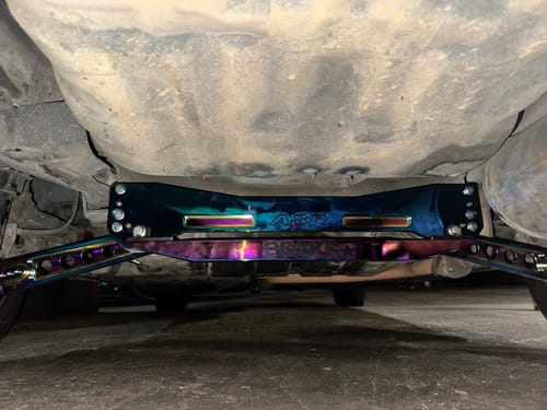 Customer photo review of Neo Chromatic Rear Sub-frame Tie Bar + Lower Control For Honda Civic Ek 96-00