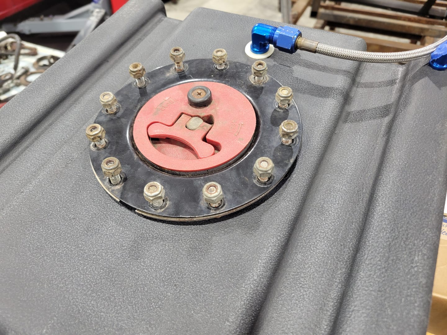 Customer photo review of Motion Billet Fuel Cap (Screw on) 12 bolt w/ Seal and Hardware 27-150