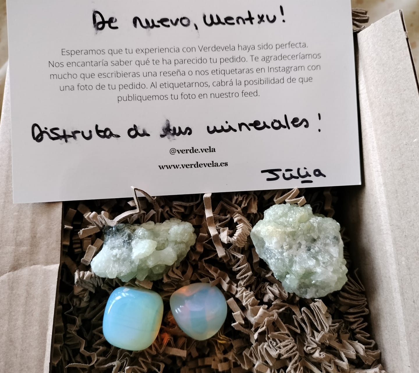Customer photo review of Opalita Rodado | Felicidad - Propósitos