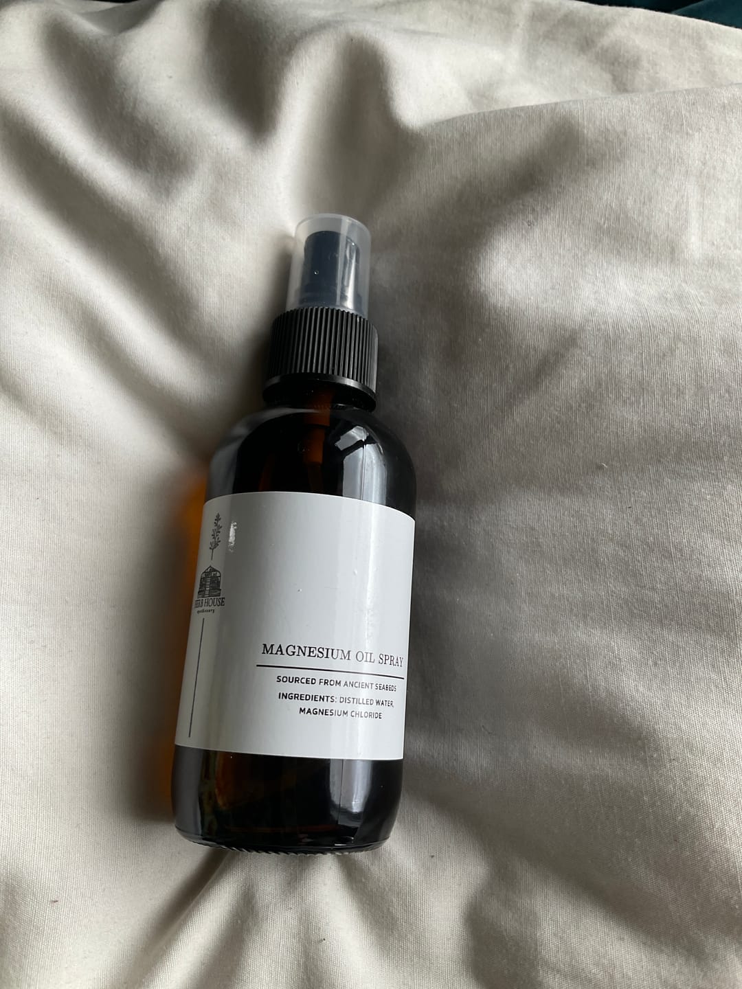 Customer photo review of Magnesium Oil Spray