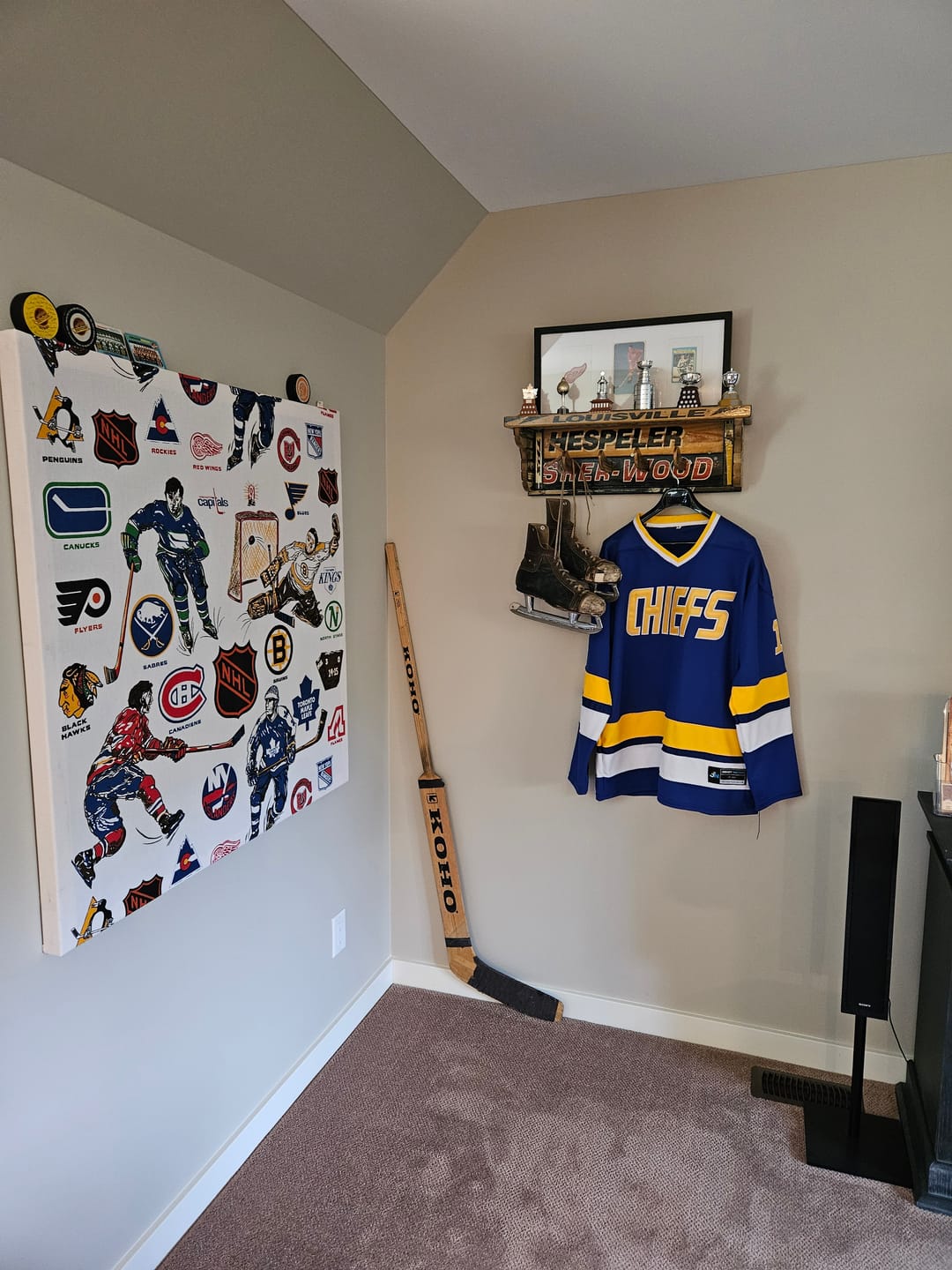 Customer photo review of Charlestown Chiefs Hanson Brothers Hockey Jersey