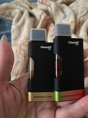 Customer photo review of 2pc Indica Pack | 2 Gram Full Spectrum CBD Vape Pen