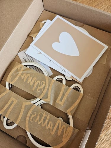 Customer photo review of Hasen-Anhänger (auch als Set)