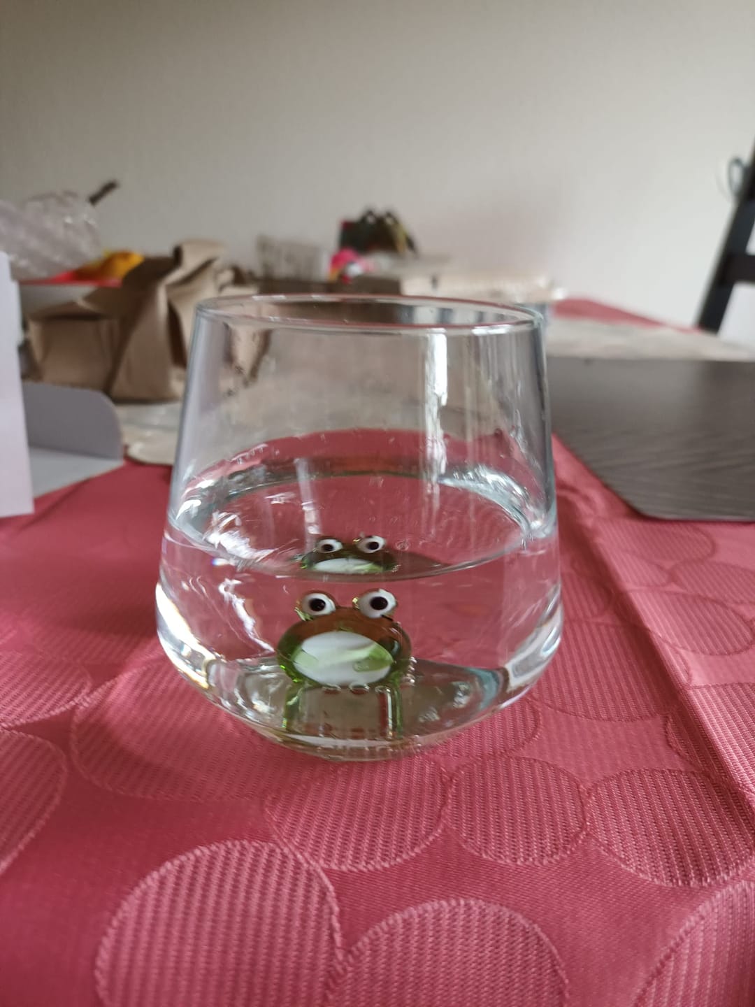 Customer photo review of Frog Glass