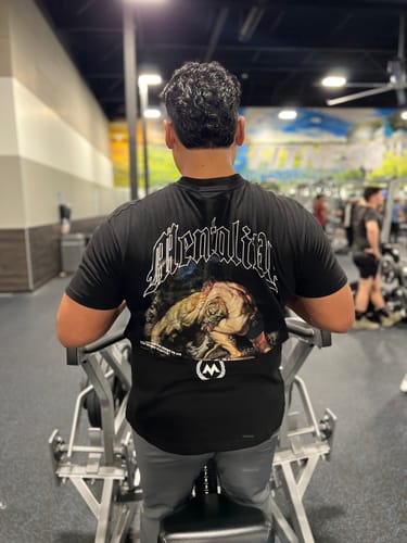 Customer photo review of 'Hercules' Tee - Black