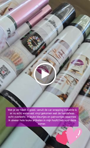 Customer video review of PU Heat Transfer Vinyl