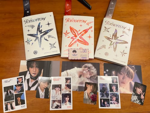 Customer photo review of TXT minisode 3: TOMORROW - (Weverse gifts and Video Call Fansign lucky draw available)
