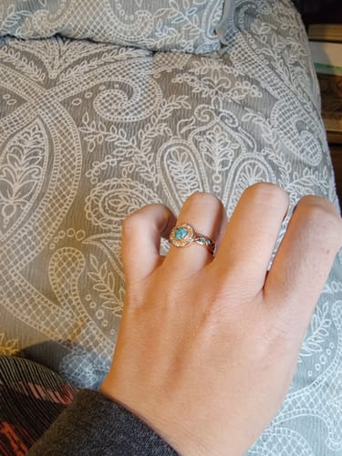 Customer photo review of Competitive Spirit Ring