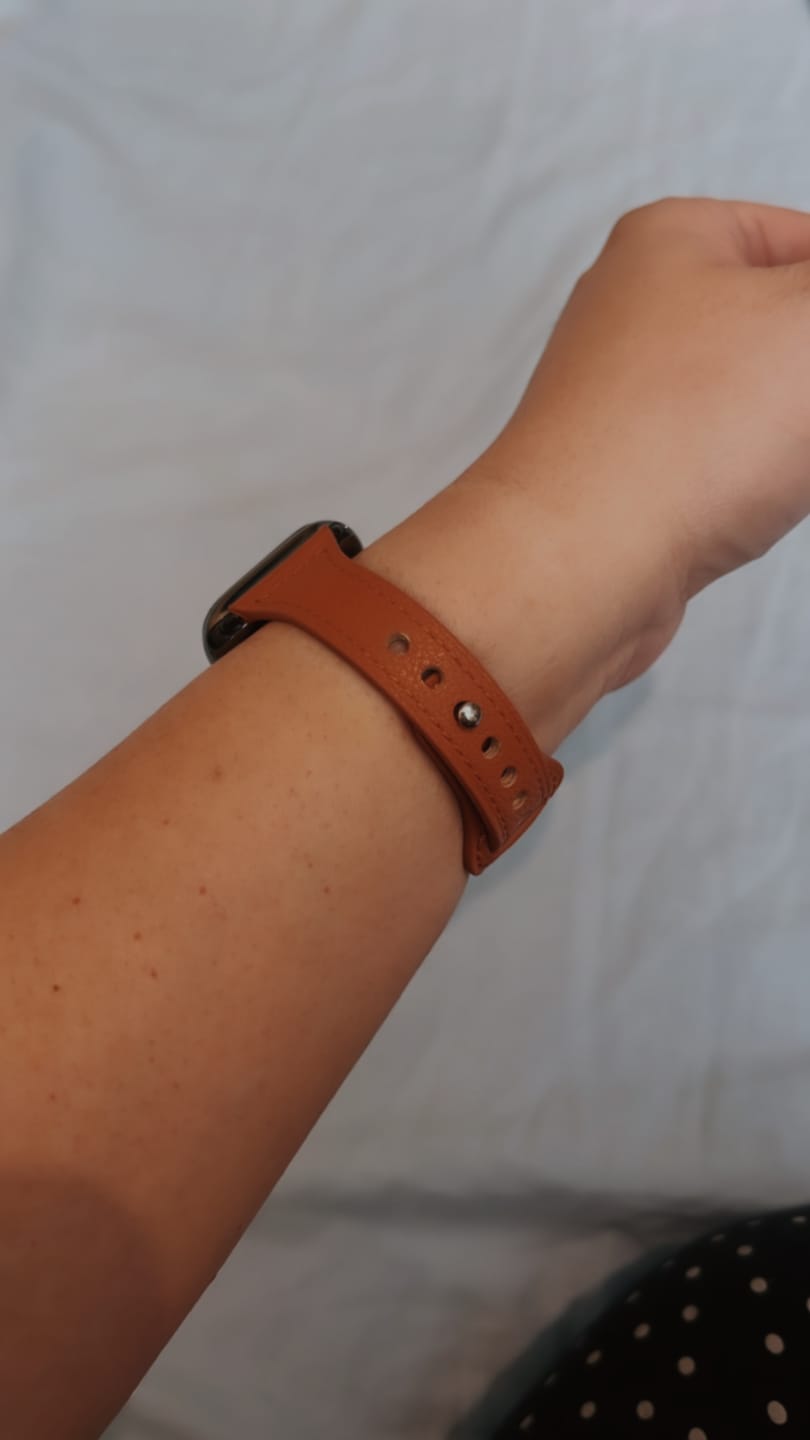 Customer photo review of Adelphos Leather Band