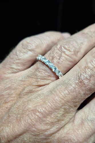 Customer photo review of Eternity Ring - Classico