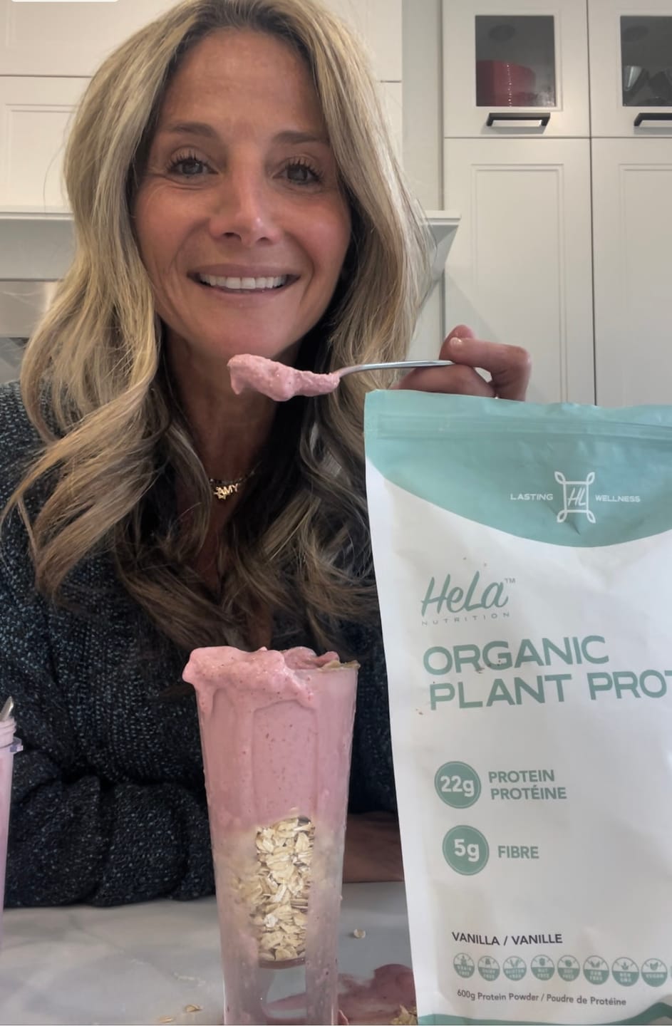 Customer photo review of Organic Plant Protein