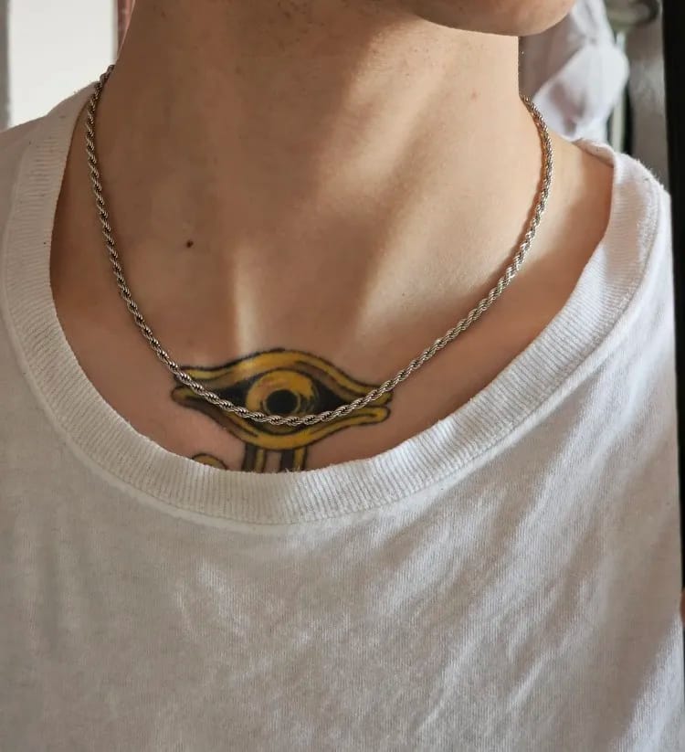Customer photo review of Rope Chain (Silver) 3MM