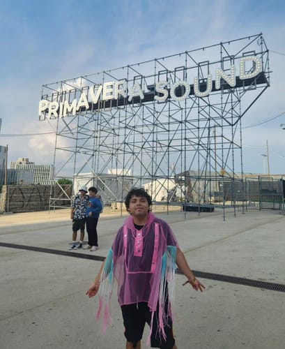 Customer photo review of Mens See Through Fringe Hooded Cloak SKUK00123